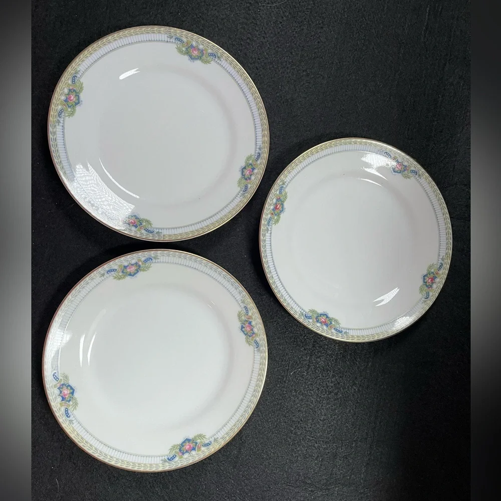 Noritake Montclare Pattern Bread plates Nippon